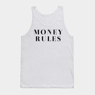 Money Rules Tank Top